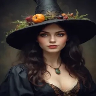 vintage witch images