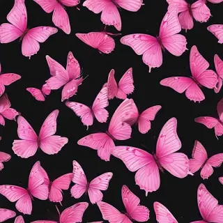 pink butterflies png