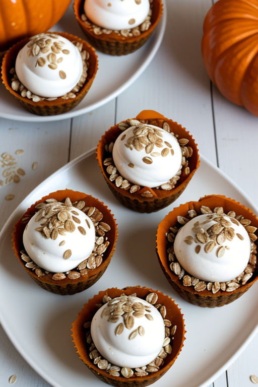 no bake pumpkin oatmeal cups