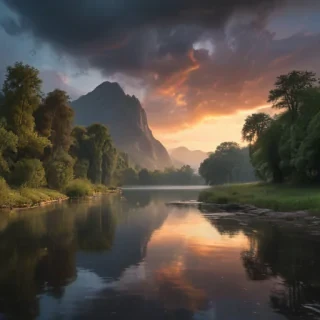 background river