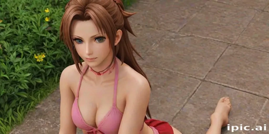 aerith bikini