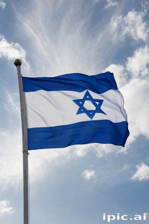 transparent israel flag