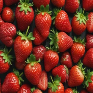 strawberry background aesthetic