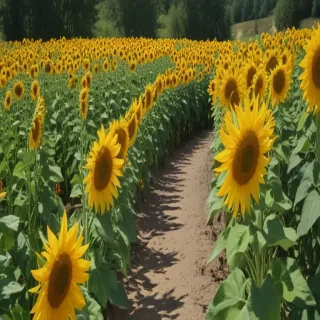 sunflowers aesthetic
