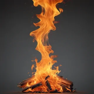 flames transparent background