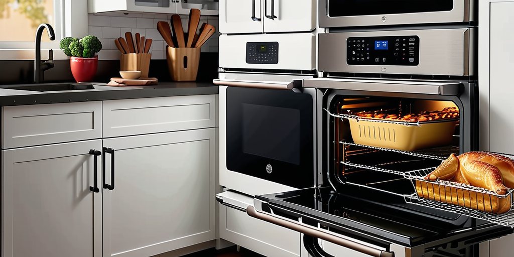 ge oven with air fryer
