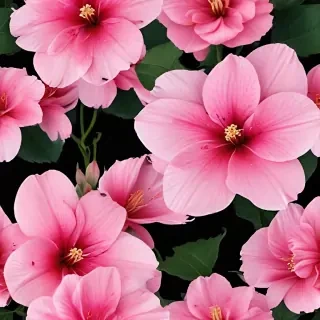 pink flower transparent background