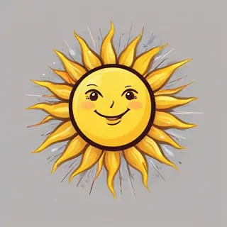 sun cartoon png