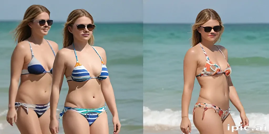 chlo� grace moretz bikini