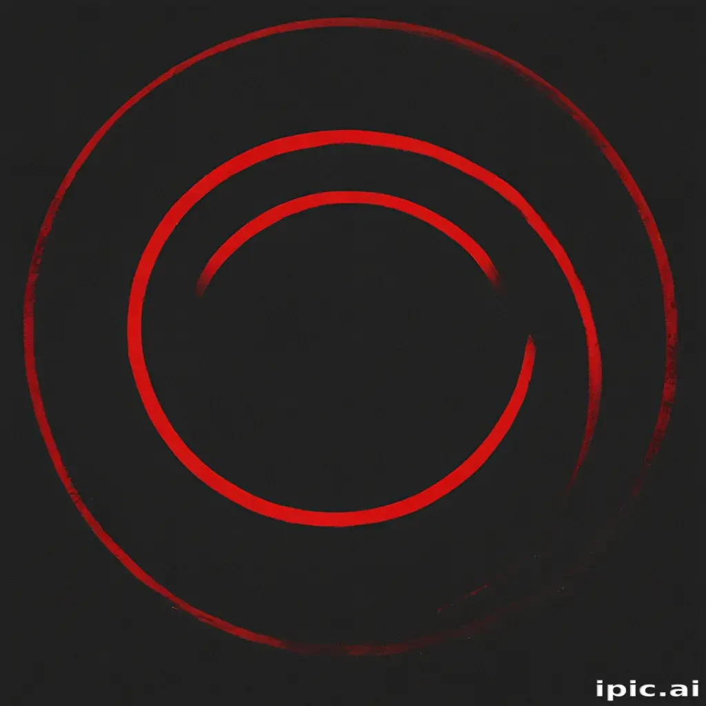 red circle