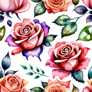 watercolor roses png