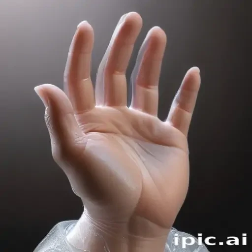 transparent prayer hand