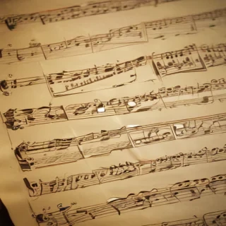 notes music background
