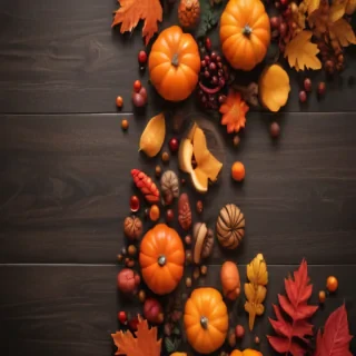 thanksgiving background aesthetic