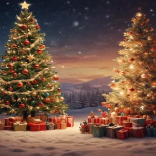 cute christmas background