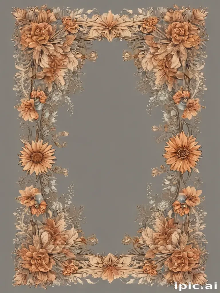 clipart floral border