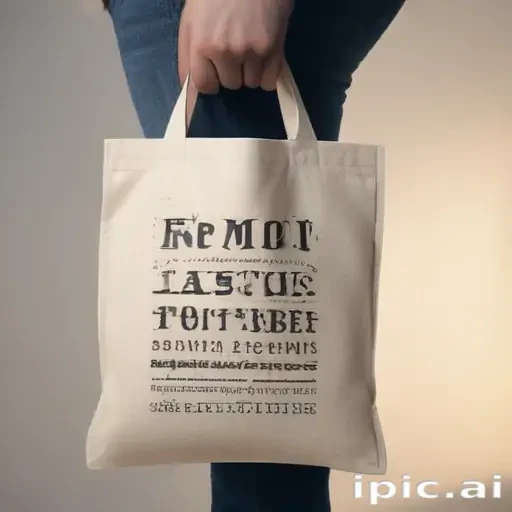 canvas bag mockup
