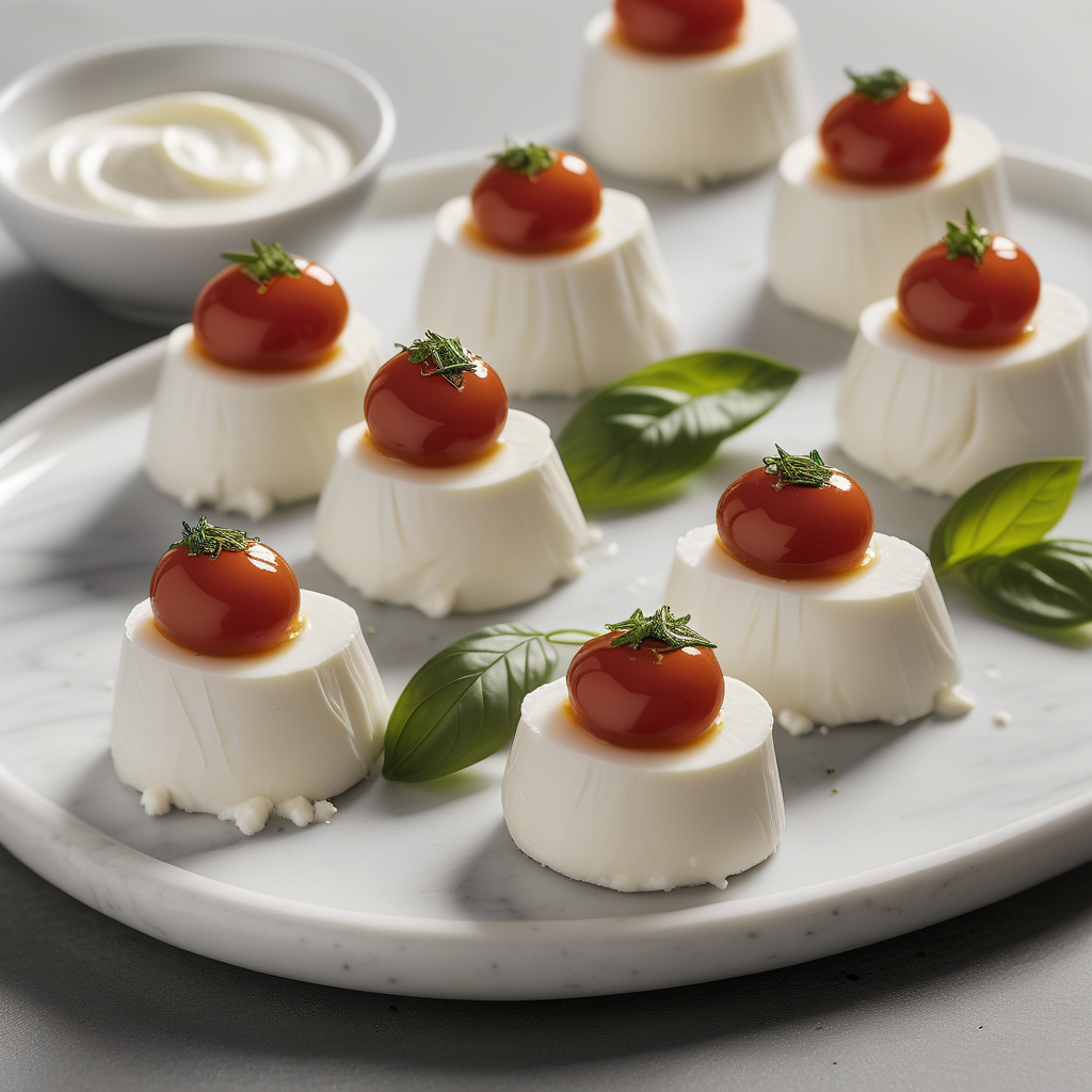 mozzarella and cream cheese appetizer