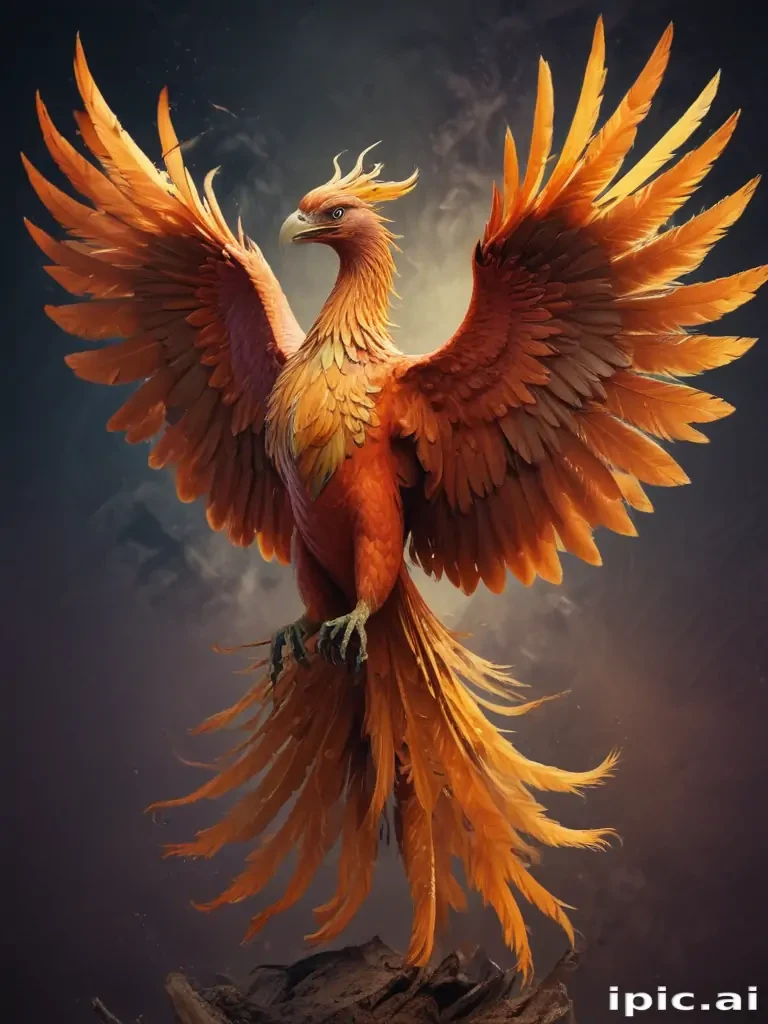 phoenix bird wallpaper
