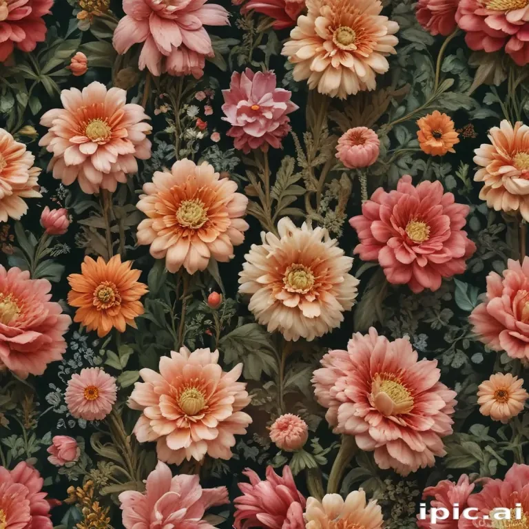 pixel flowers