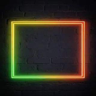 neon frame png