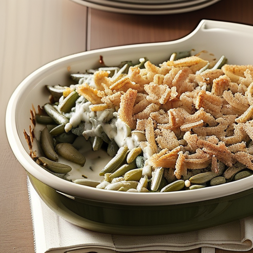 green bean casserole with sour cream