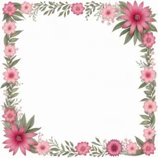png flower border
