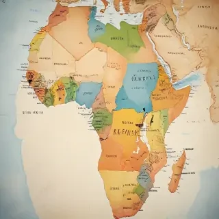 map of africa