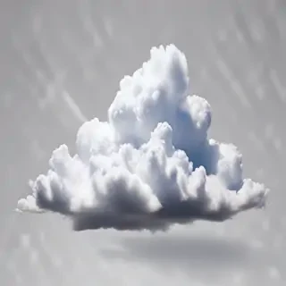 clouds with transparent background