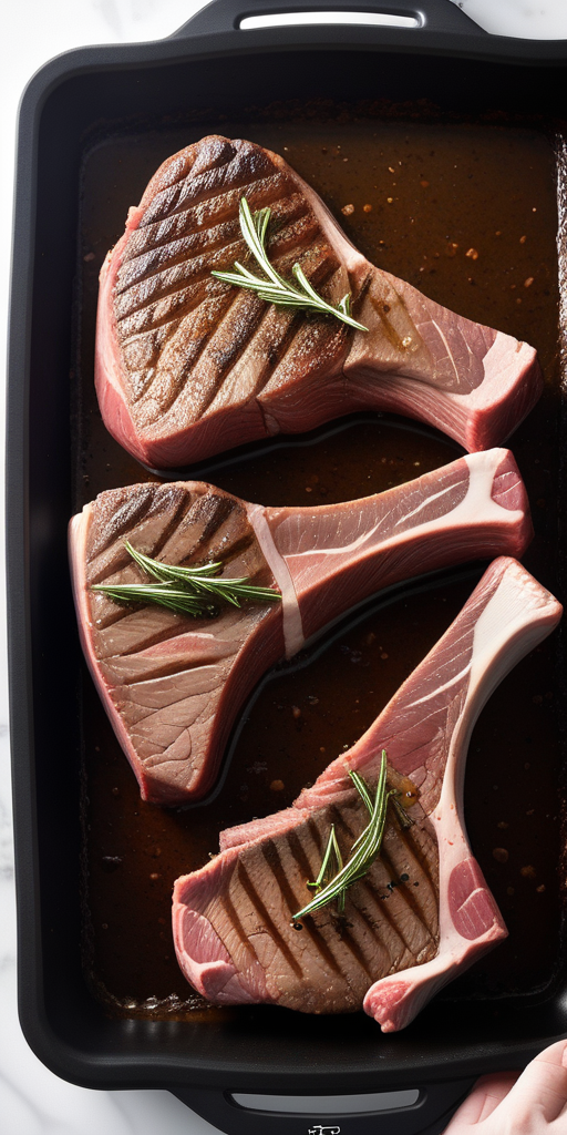how to prepare t-bone steak in the oven