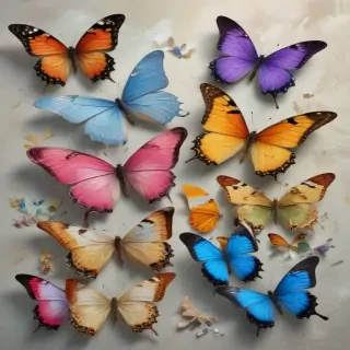 butterflies png