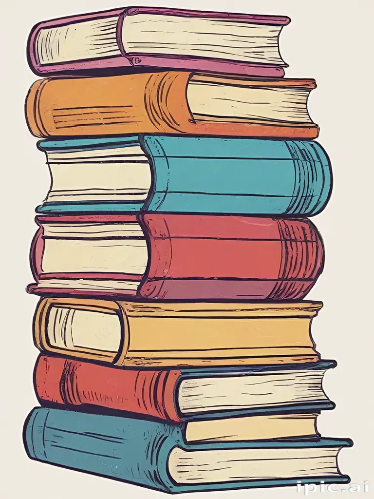 bookstack clipart
