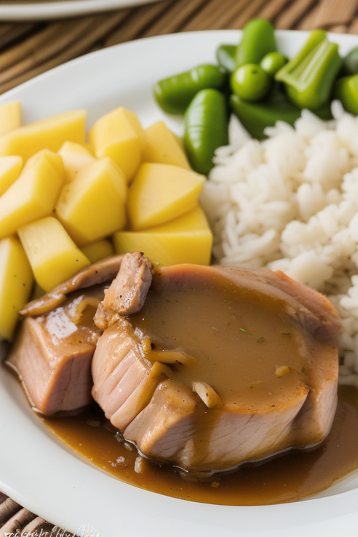 hawaiian crock pot pork chops