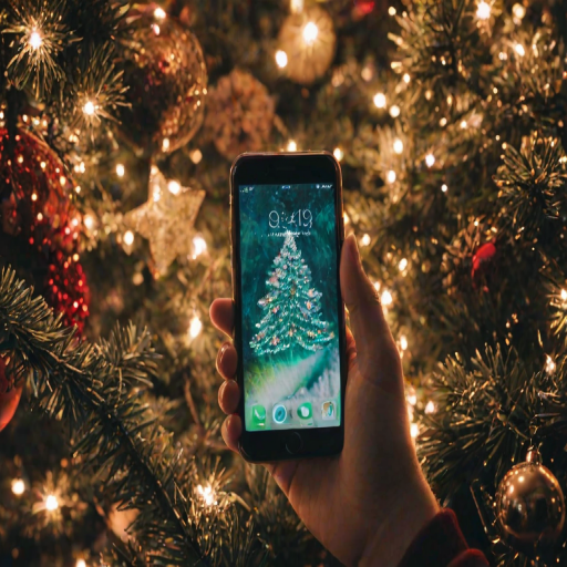 iphone christmas aesthetic wallpaper