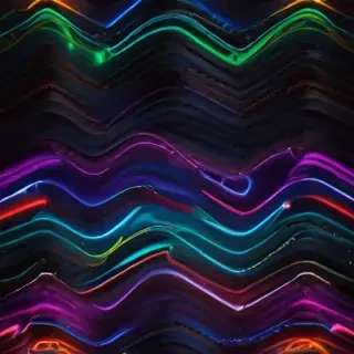 neon color background
