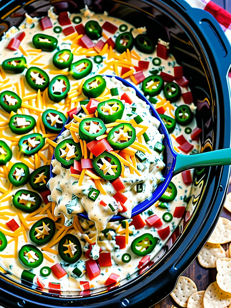 jalapeno popper dip in crockpot