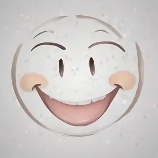 happy face transparent