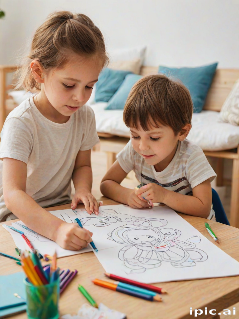 kids drawing