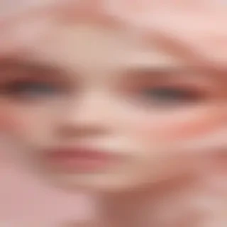 blush background