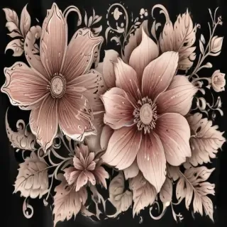 flower outline png