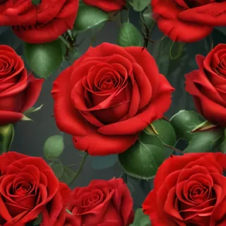 image of a red rose