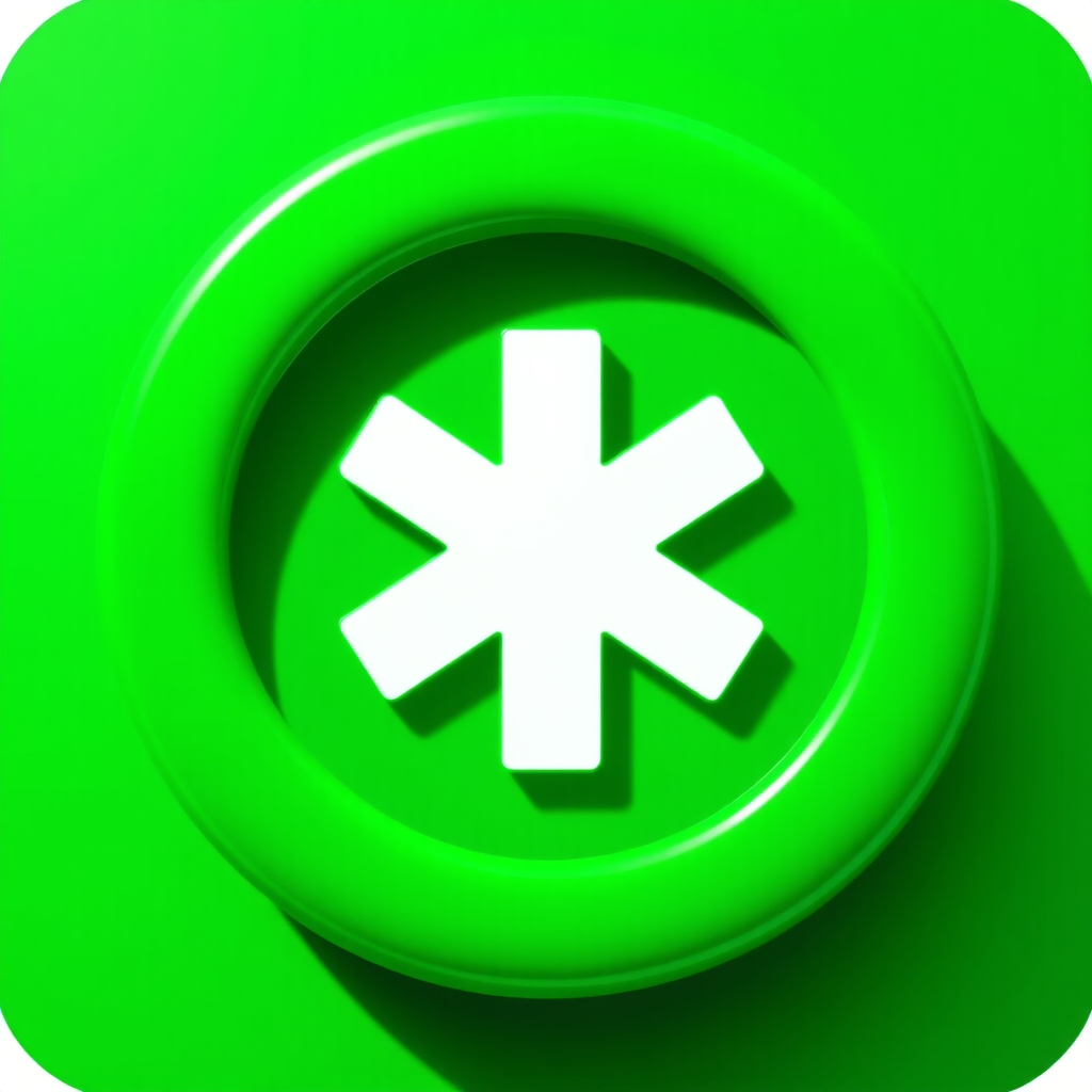 Generate a high-resolution image of a glossy green circular icon featuring a white medical cross symbol in the center, taken with a Canon EOS 5D Mark IV, 50mm lens, aperture f/2.8, ISO 100, natural lighting for enhanced clarity and vibrancy.