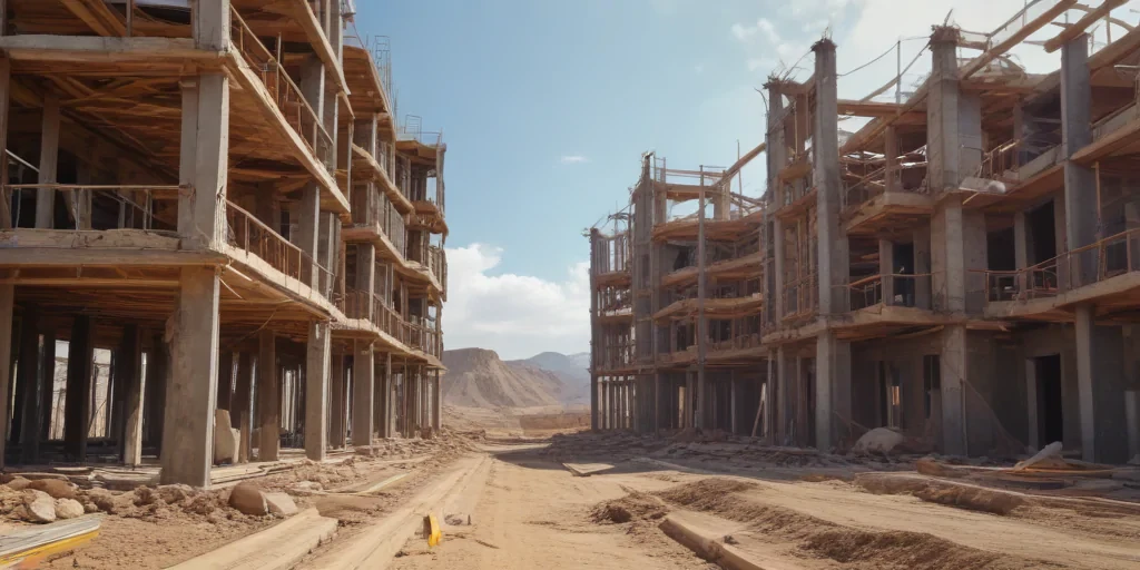 construction site background