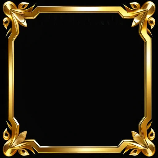 golden border png