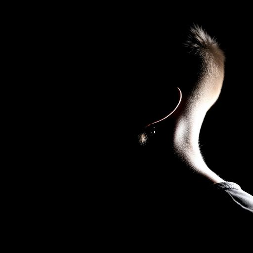 Create a high-contrast silhouette portrait of a man with a beard, side profile view, soft lighting, 35mm lens, f/2.8 aperture, ISO 100, digital camera.