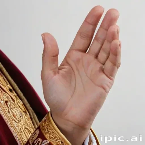 transparent prayer hand