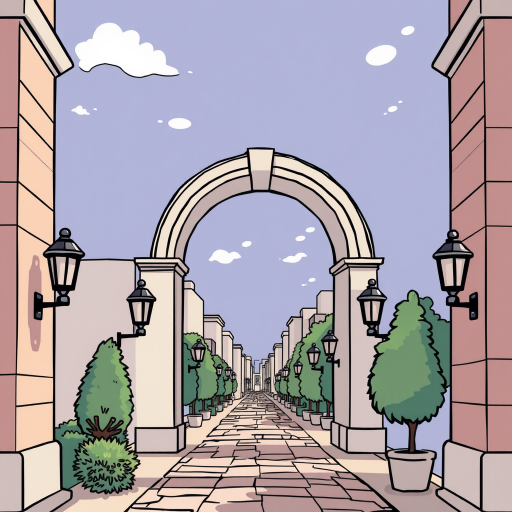archway clipart