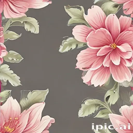 flower transparent border