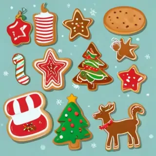 christmas cookie free clip art