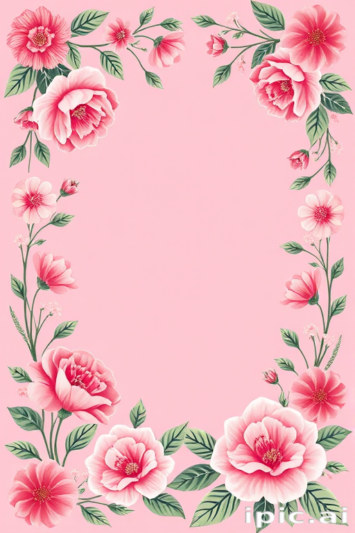 floral border png